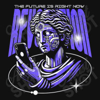 Futuristic Statue Y2k Streetwear The Future Is Now Baby Bibs | Artistshot