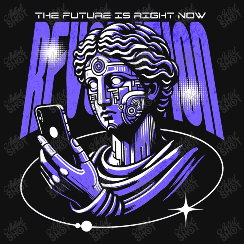 Futuristic Statue Y2k Streetwear The Future Is Now Baby Bibs by phamtruong | Artistshot