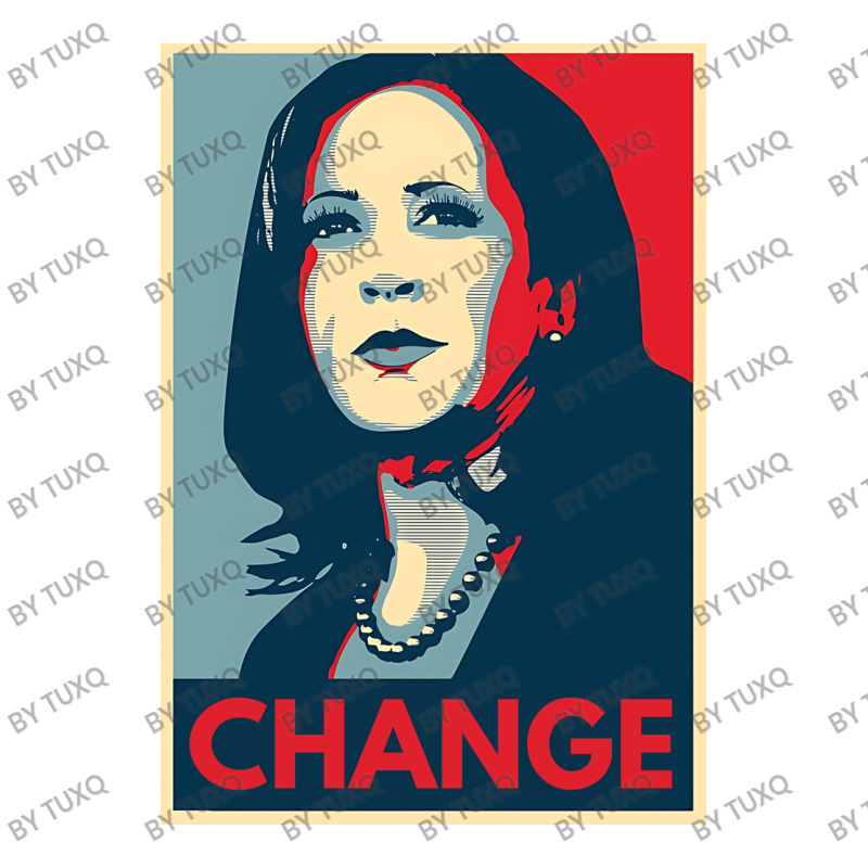 Kamala Harris Change 2024 V-neck Tee | Artistshot