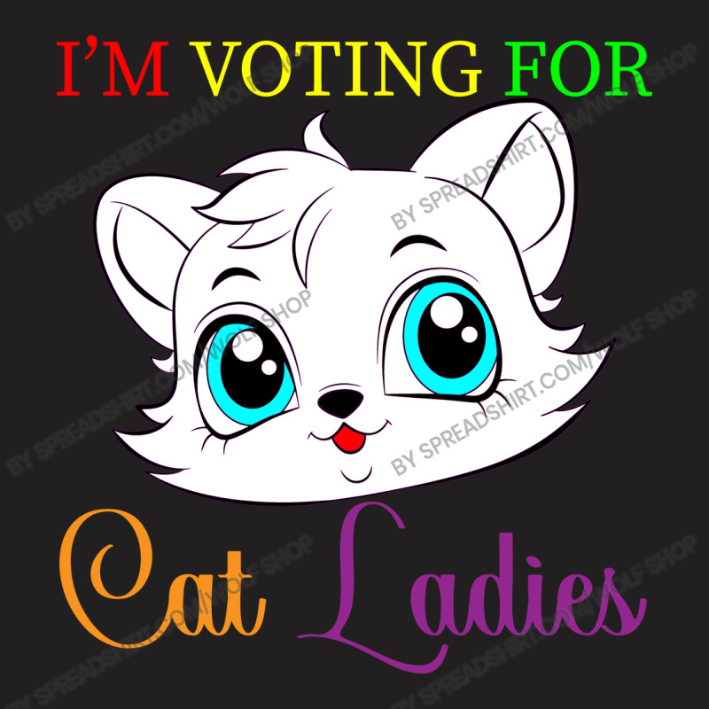 Cat Ladies For Kamala Harris T-shirt | Artistshot