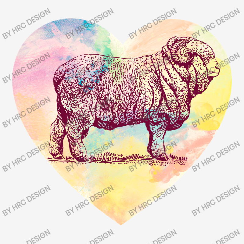 Merino Ram Landscape Canvas Print | Artistshot