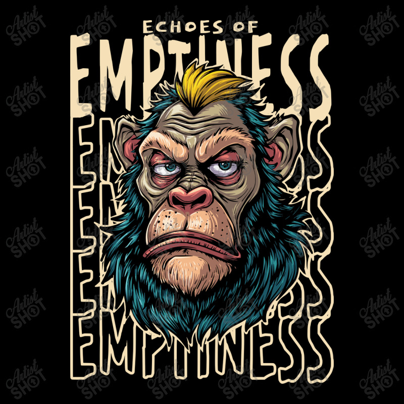 Echos Of Emptimnes Ape Streetwear Style Flat Bill Snapback Cap by Artsimetris | Artistshot