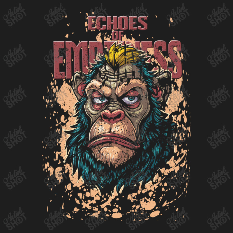 Echos Of Emptiness Ape Splash Grunge Style Classic T-shirt by Artsimetris | Artistshot