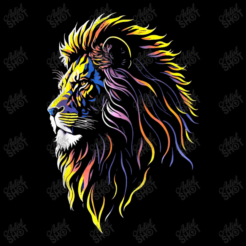 Awesome Majestic Lion Head Jungle Legging by llaphong | Artistshot