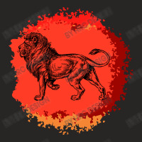 Vintage Lion Ladies Fitted T-shirt | Artistshot