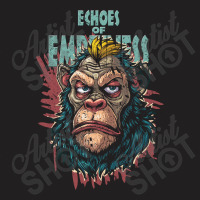 Ape Echos Of Emptimnes In Brush Grunge Style T-shirt | Artistshot