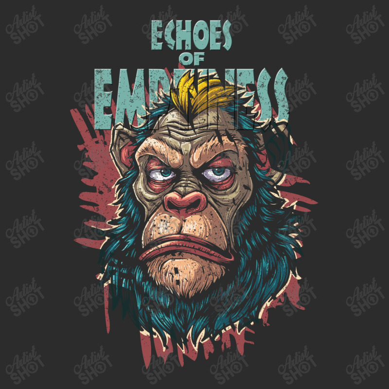 Ape Echos Of Emptimnes In Brush Grunge Style Exclusive T-shirt by Artsimetris | Artistshot