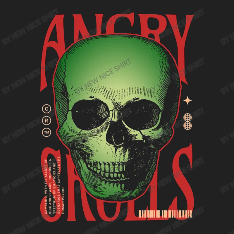 Angry Skulls Basic Youth T-shirt by New Nice Shirt | Artistshot