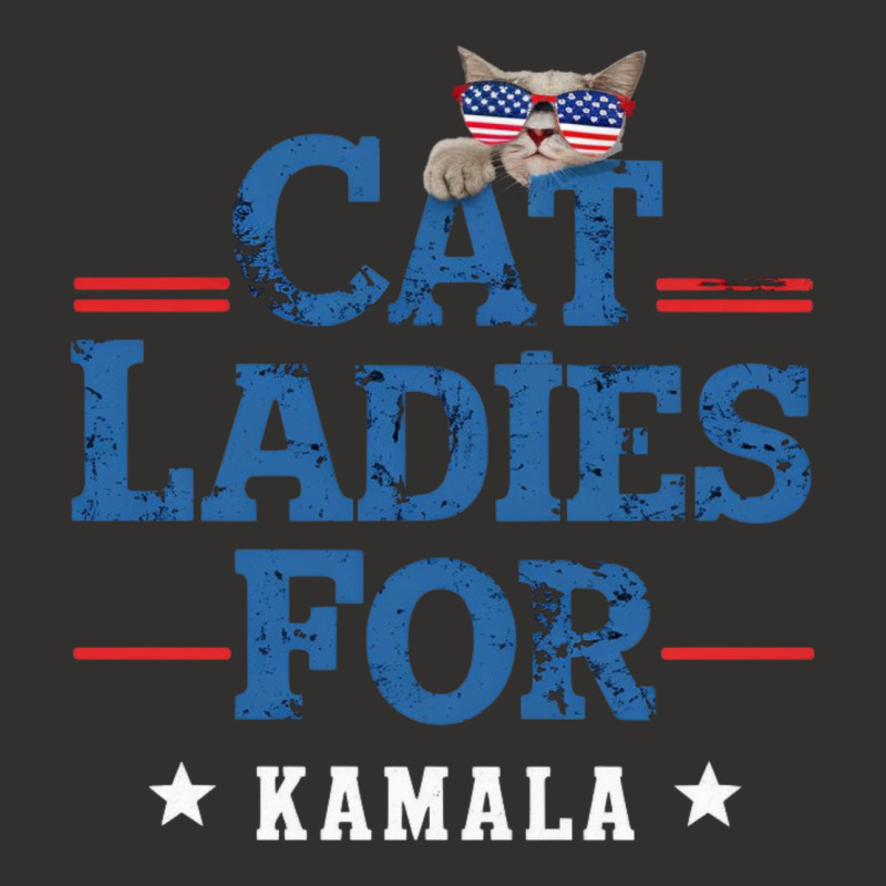 Cat Ladies For Kamala (3) Champion Hoodie | Artistshot