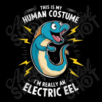 A Cartoonish Electric Blue Eel Toddler Sweatshirt | Artistshot