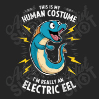 A Cartoonish Electric Blue Eel Unisex Hoodie | Artistshot