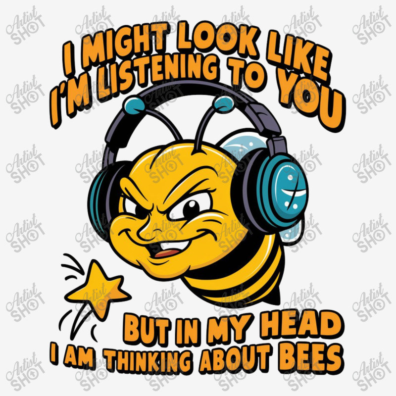 My Head I Am Thinking About Bees Urban Pullover Hoodie | Artistshot