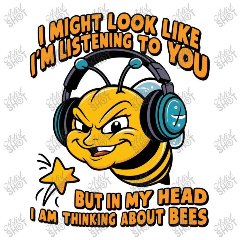 My Head I Am Thinking About Bees Bomber Jacket | Artistshot