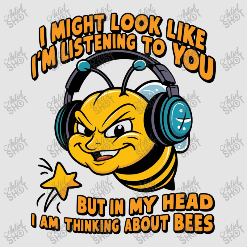 My Head I Am Thinking About Bees Exclusive T-shirt | Artistshot