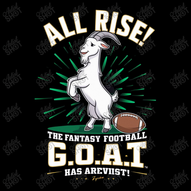 The Fantasy Football G.o.a.t. Has Arrived Urban Pullover Hoodie by Kenneth | Artistshot