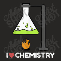 I Love Chemistry Ladies Fitted T-shirt | Artistshot