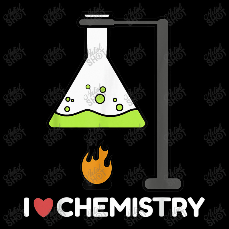 I Love Chemistry Cropped Hoodie by llaphong | Artistshot