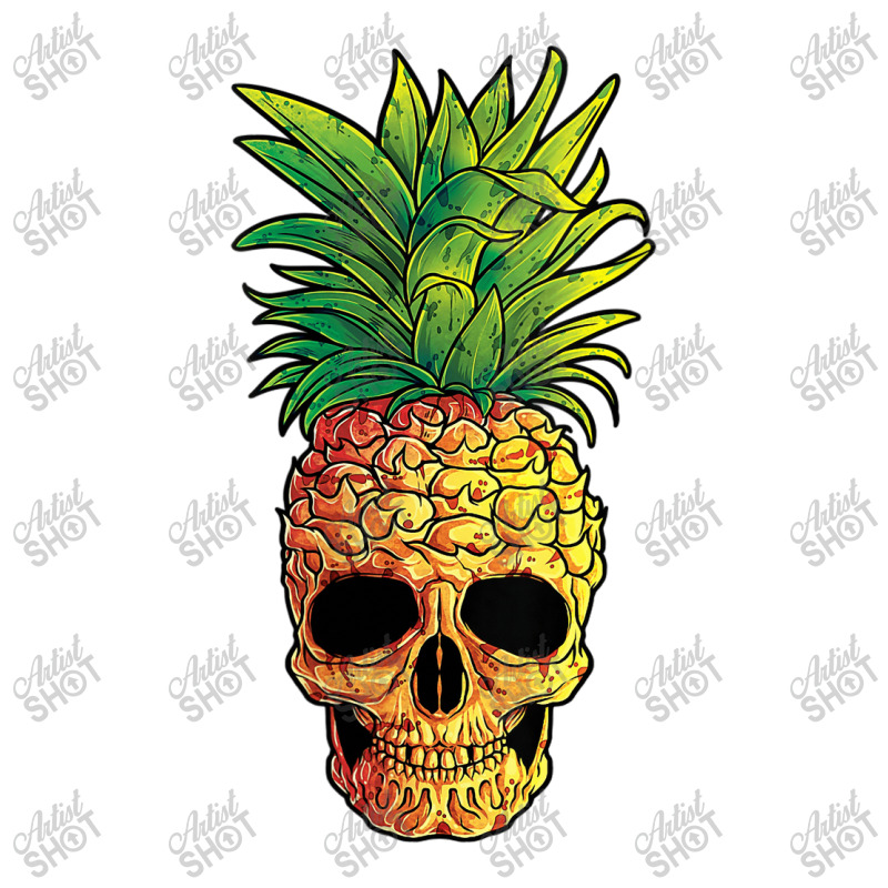 Pineapple Skull Funny Aloha Beaches Hawaiian Jumbo Paper Bag - 18 X 7 X 18 3/4 | Artistshot