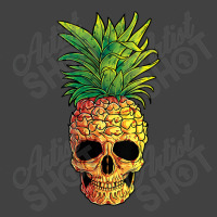 Pineapple Skull Funny Aloha Beaches Hawaiian Vintage T-shirt | Artistshot