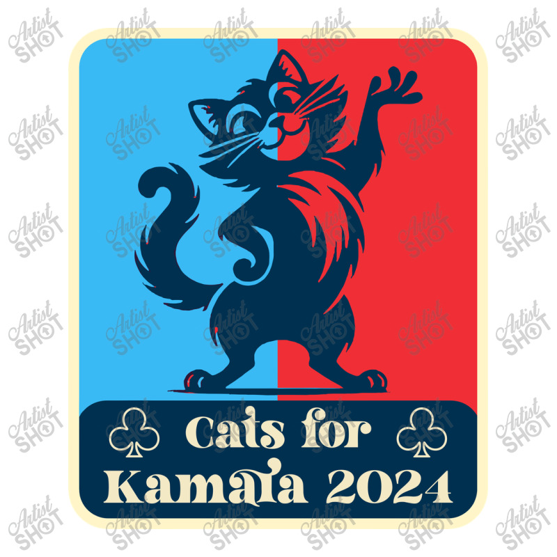 Cats For Kamala 2024 White Debie Paper Bag - 10 X 5 X 13 | Artistshot