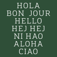 Hello 7 Languages Hola Bonjour Ni Hao Chinese French Italian Basic Backpack | Artistshot