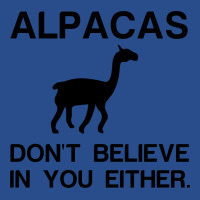 Alpacas Dont Believe Basic Backpack | Artistshot