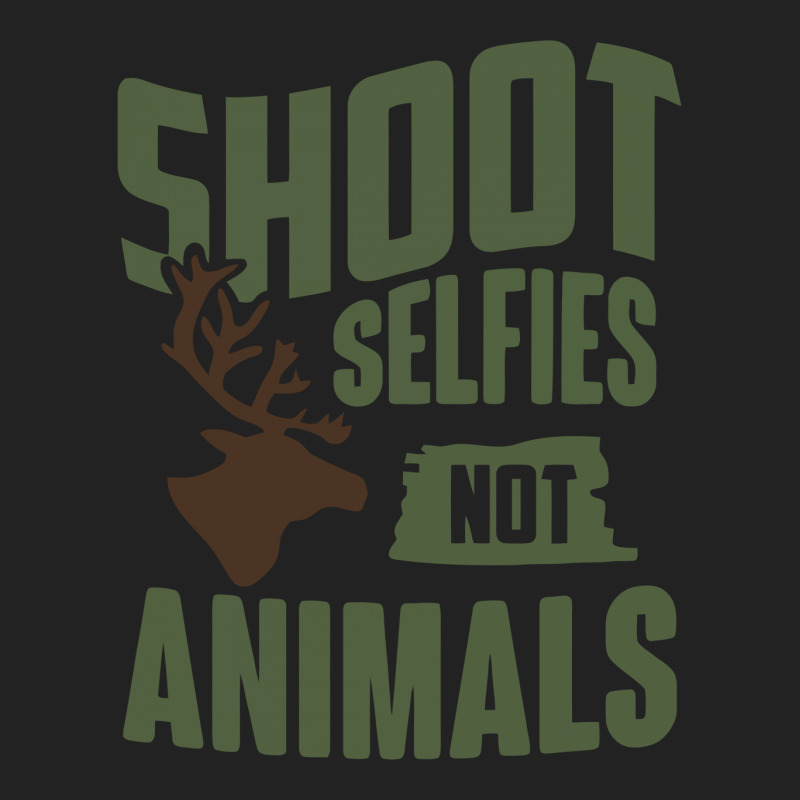 Shoot Selfies Not Animals Funny Basic Backpack | Artistshot