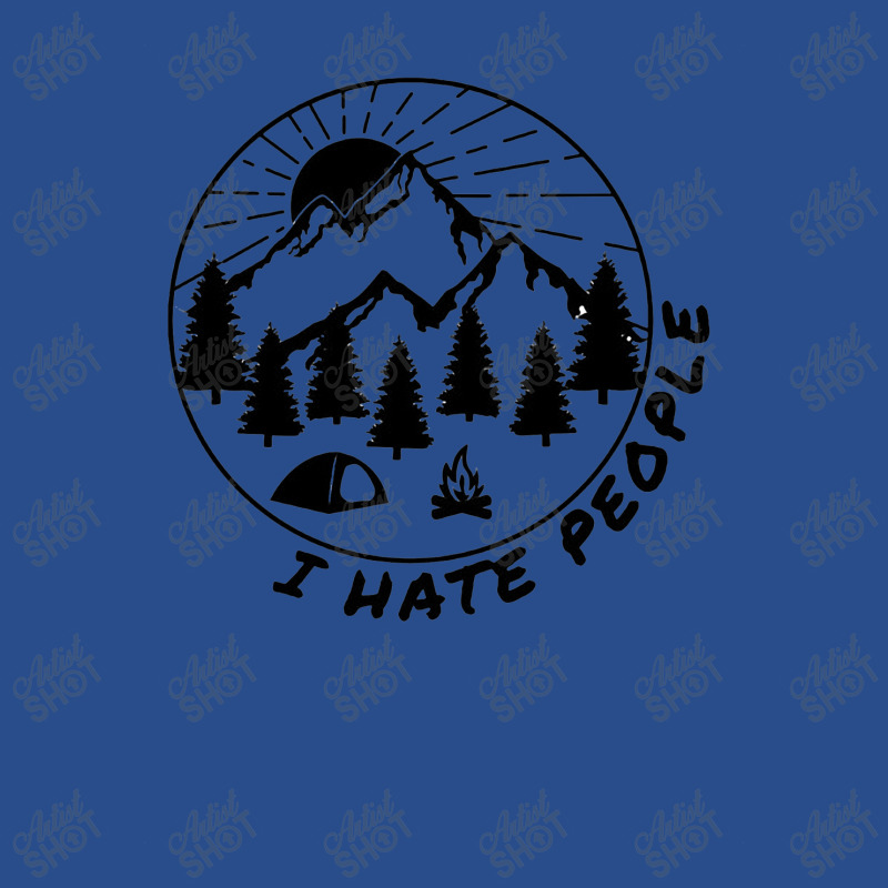 I Hate People Funny Camping Introvert Basic Backpack | Artistshot