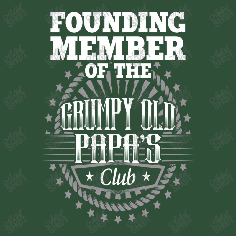 Founding Member Of The Grumpy Old Papa's Club Basic Backpack | Artistshot