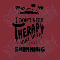 I Don't Need Therapy I Just Need To Go Swimming Basic Backpack | Artistshot