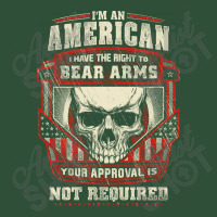 Gun Control I Am American I Have Right To Bear Arms Your Approval Basic Backpack | Artistshot