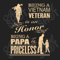 Being A Viet Nam Veteran Is An Honor   Being A Papa Is Priceless Basic Backpack | Artistshot