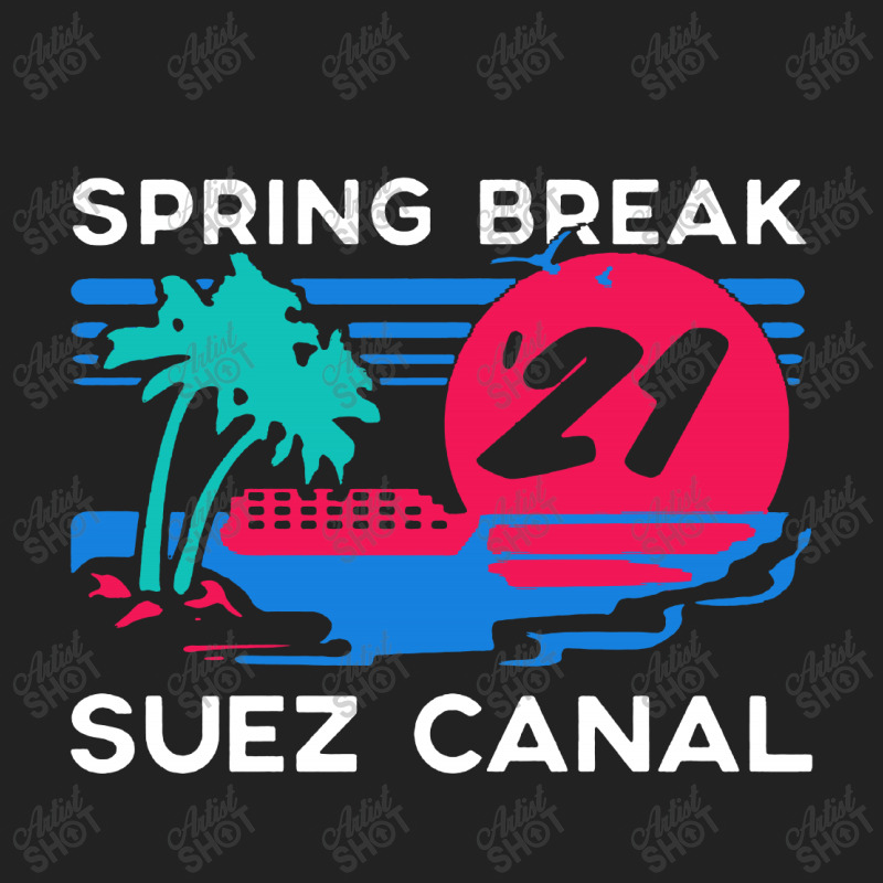 Spring Break   Suez Canal Basic Backpack | Artistshot