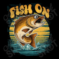 Fish On Adjustable Cap | Artistshot