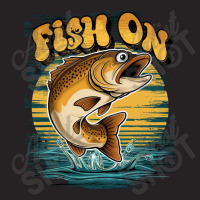 Fish On Vintage Cap | Artistshot