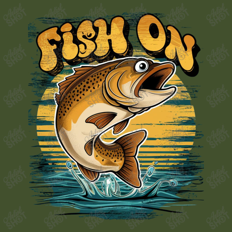 Fish On Sun Shade Cap | Artistshot