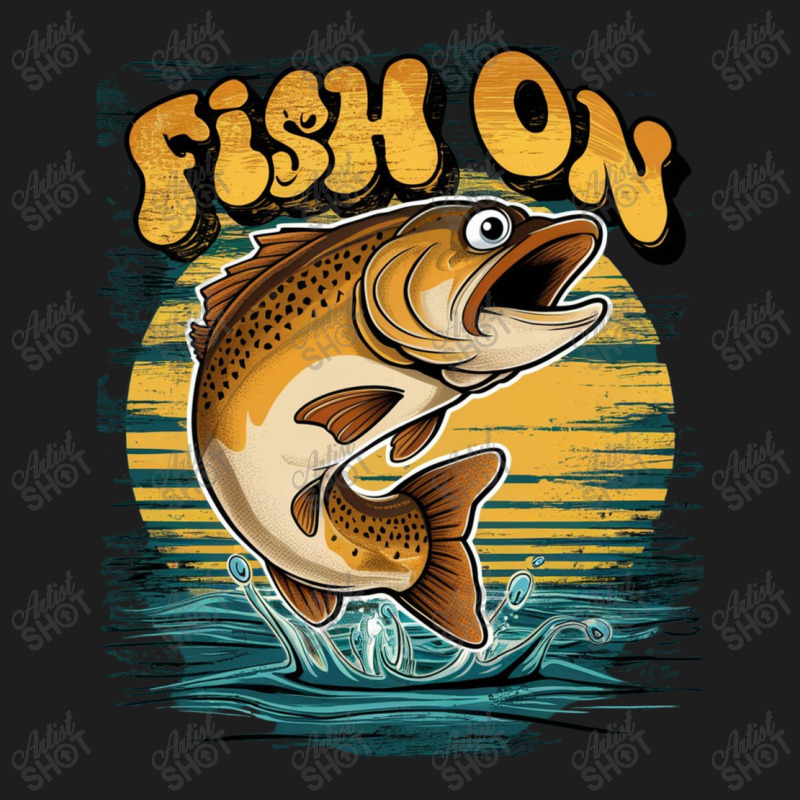 Fish On Classic T-shirt | Artistshot