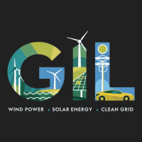 Wind Power, Solar Energy, Electric Vehicles Basic T-shirt | Artistshot