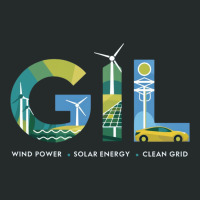 Wind Power, Solar Energy, Electric Vehicles Women's Triblend Scoop T-shirt | Artistshot