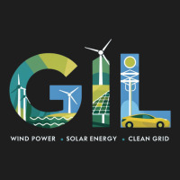 Wind Power, Solar Energy, Electric Vehicles Classic T-shirt | Artistshot