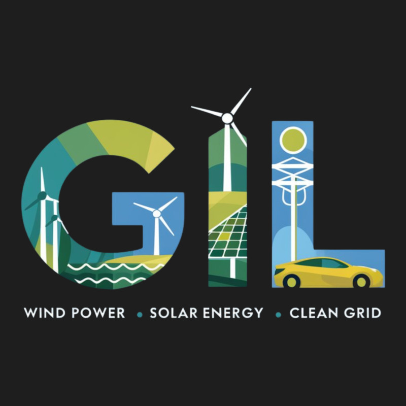 Wind Power, Solar Energy, Electric Vehicles Classic T-shirt by anh | Artistshot