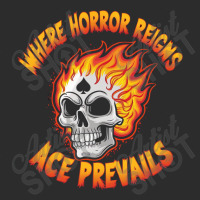 A Skull On Fire With Ace Of Spades Exclusive T-shirt | Artistshot