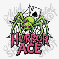 Neon Pink Spider And Ace Of Spades Ladies Fitted T-shirt | Artistshot