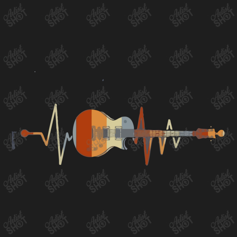 Guitar Heart Classic T-shirt | Artistshot