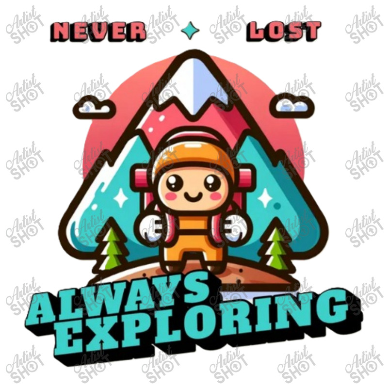 Never Lost, Always Exploring 3/4 Sleeve Shirt | Artistshot