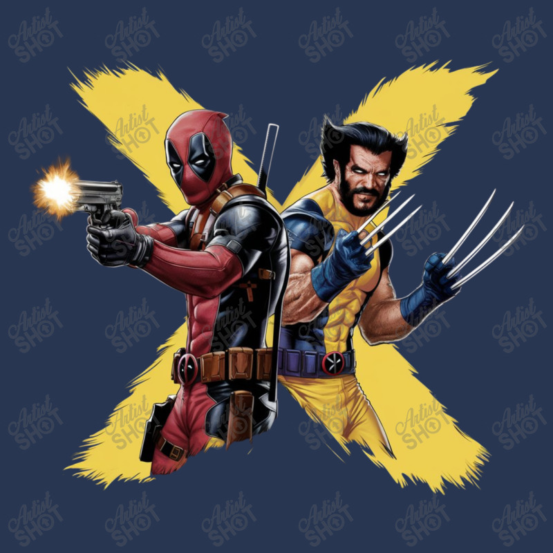 Deadpool And Wolverine (2) Men Denim Jacket | Artistshot