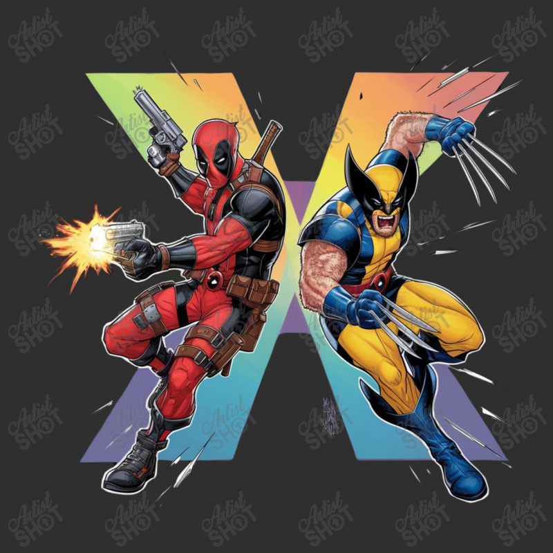 Deadpool And Wolverine Adjustable Cap - Leatherette Patch | Artistshot