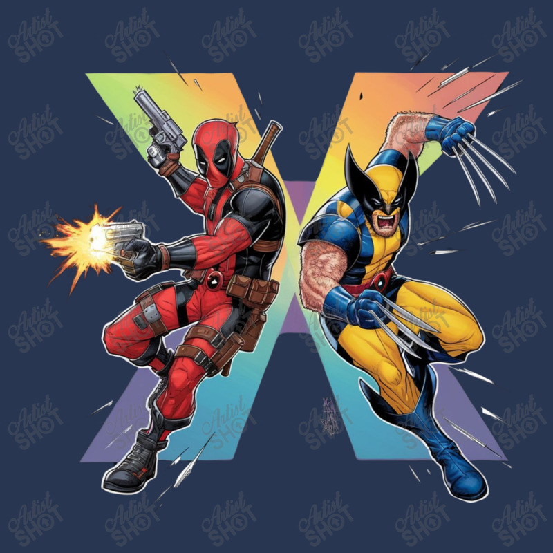 Deadpool And Wolverine Men Denim Jacket | Artistshot