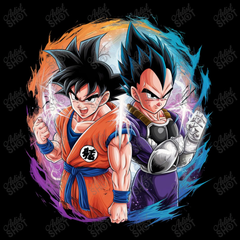 Goku And Vegeta (2) Flat Bill Snapback Cap | Artistshot