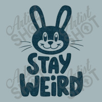 Bunny  Stay Weird Unisex Sherpa-lined Denim Jacket | Artistshot